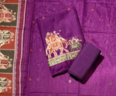 Classy Weaves Muga Cotton Silk Suit Set - Yanchi